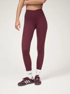 OSIA Rouge bordeaux - Legging taille Signature Outlet
