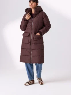 Next Rouge bordeaux - Manteau de grossesse Résistant à la douche Outlet