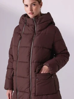 Next Rouge bordeaux - Manteau de grossesse Résistant à la douche Outlet