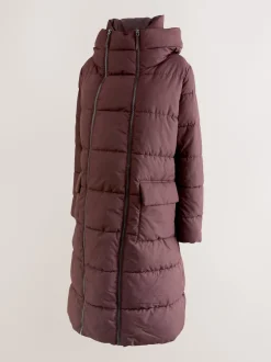 Next Rouge bordeaux - Manteau de grossesse Résistant à la douche Outlet