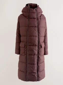 Next Rouge bordeaux - Manteau de grossesse Résistant à la douche Outlet