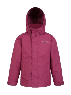 Mountain Warehouse Rouge bordeaux - a fait une chute de 3-en-1 Veste imperméable Outlet