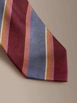 Next Rouge bordeaux - Signature Silk Tie