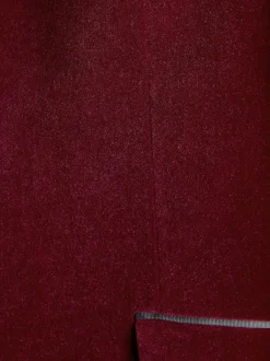 Next Rouge bordeaux - Slim Fit (Slim Fit) - Blazer Signature Pontoglio en velours italien avec revers châle Hot