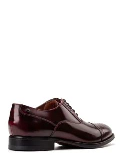 Base London Rouge Bordo - Chaussures richelieu Franklin à embout Best
