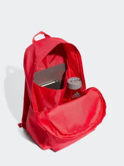 adidas - Sac à dos Classic 3 Bar Logo Rouge foncé Hot