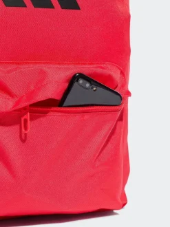 adidas - Sac à dos Classic 3 Bar Logo Rouge foncé Hot