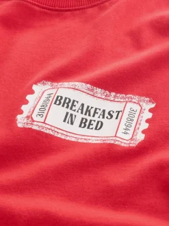 Next - Pyjama à manches courtes Rouge graphique Online