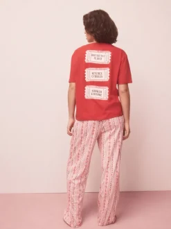 Next - Pyjama à manches courtes Rouge graphique Online