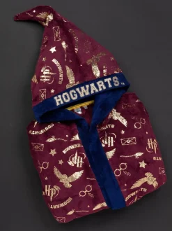 Vanilla Underground - Peignoir unisexe en polaire pour enfant Rouge Harry Potter New