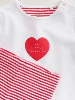 Next Rouge Little Valentine - Ensemble t-shirt et legging bébé (0mois-2ans) Sale