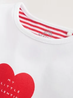 Next Rouge Little Valentine - Ensemble t-shirt et legging bébé (0mois-2ans) Sale