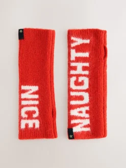 Rockett St George Rouge Naughty & Nice - Chaussons Clearance