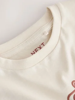 Next Rouge rouille - Ensemble surchemise et T-shirt en velours côtelé à capuche 2 Pièces (3mois-7ans) New