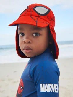 Next Rouge Spider-Man - Bonnet de bain Légionnaire (3mths-10yrs) Discount
