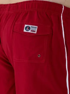 D555 - Short de bain YARROW Rouge vif New