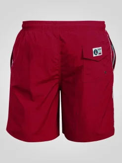 D555 - Short de bain YARROW Rouge vif New