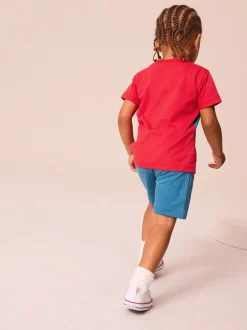 Next Rouge/Bleu - Ensemble t-shirt et short Spider-Man (3mois-8ans) New