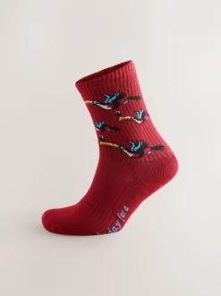 Next Rouge/Bleu - Lot de 2 chaussettes de sport sous licence Guinness Sale