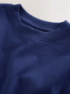 Next - Lot de 2 pyjamas en tissu à carreaux à manches longues (3-16ans) Rouge/Bleu Outlet