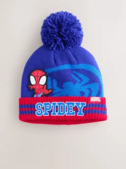 Next Rouge/bleu marine - Spidey Pom Beanie (3-10yrs) Online