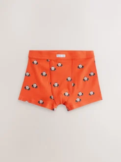 Next Rouge/bleu motif véhicules d'urgence - Boxers 7 Pack (1.5-12ans) Outlet