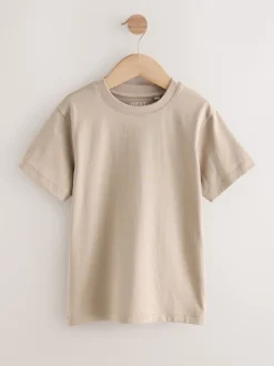 Next - Lot de 4 t-shirts à manches courtes (3-16 ans) Rouge/bleu/marine/neutre Outlet