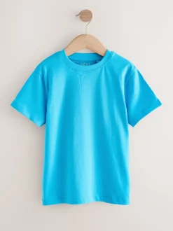 Next - Lot de 4 t-shirts à manches courtes (3-16 ans) Rouge/bleu/marine/neutre Outlet