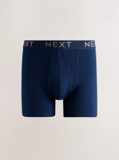 Next Rouge/bleu/violet riche - Lot de 5 - Boxers avec ouverture sur le devant Sale