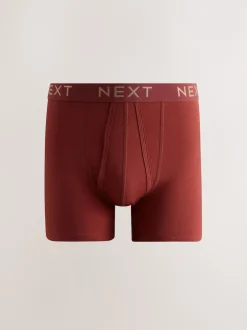 Next Rouge/bleu/violet riche - Lot de 5 - Boxers avec ouverture sur le devant Sale
