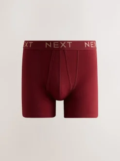 Next Rouge/bleu/violet riche - Lot de 5 - Boxers avec ouverture sur le devant Sale