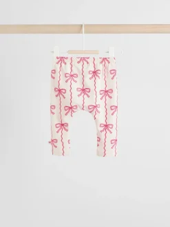 Next Rouge/crème - Ensemble 2 pièces avec pulls et leggings à nœud bébé (0mois-2ans) Discount