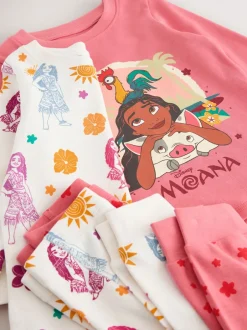 Next Rouge/Ecru - Lot de 2 pyjamas Moana Se blottir (9mois à10ans) Online