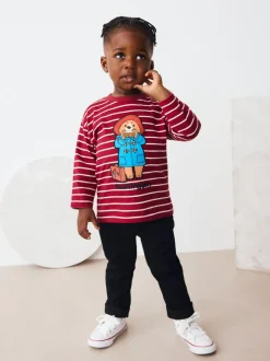 Next Rouge/Ecru - T-shirt Paddington à manches longues (12mois-8ans) Outlet