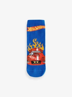 Next Rouge/Noir/Bleu Hot Wheels - Paquet de chaussettes en coton riche 3 Online