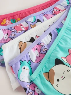 Next Rouge/vert - 100Caleçons en coton % Squishmallow 5 Lot (5-14ans) Outlet