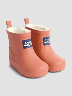 Jojo Maman Bébé rouille - Bottes de bien-être courtes doublées et confortables Clearance