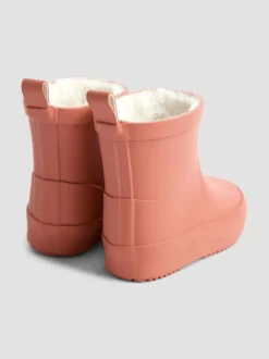 Jojo Maman Bébé rouille - Bottes de bien-être courtes doublées et confortables Clearance