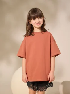 Next rouille - T-shirt oversize 100% coton (3-16ans) Sale