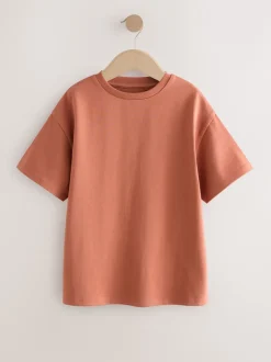 Next rouille - T-shirt oversize 100% coton (3-16ans) Sale