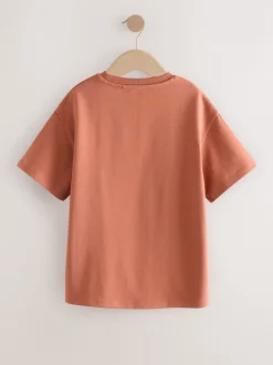 Next rouille - T-shirt oversize 100% coton (3-16ans) Sale