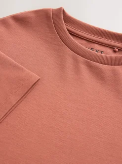 Next rouille - T-shirt oversize 100% coton (3-16ans) Sale