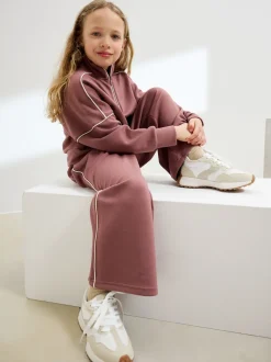 Next Rouille et rose - Ensemble pantalon de jogging super doux à col zippé et jambes Amples (3-16ans) Best