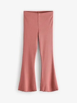 Next - Leggings évasés à côtes (3-16ans) Rouille et rose Online