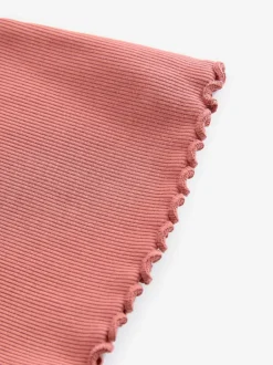 Next - Leggings évasés à côtes (3-16ans) Rouille et rose Online