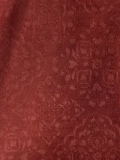 Next Rust Floral (En) - Slim Fit (Slim Fit) - Blazer en velours à motifs Best