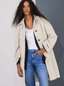 Next sable - Manteau Trench Dolly Hot