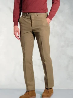 Brook Taverner sable - Pantalon en velours côtelé brossé Discount