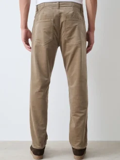 Next sable - Pantalons Motionflex extensibles en velours côtelé Online