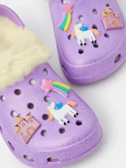 Angels By Accessorize Sabots doublés de fausse fourrure Charm fille Online